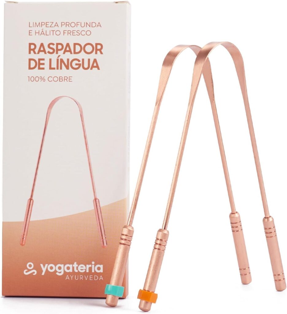 raspador de lingua de cobre